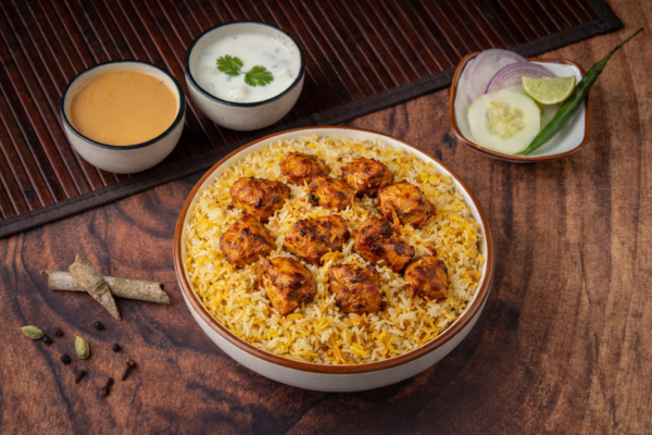 Chicken Tikka Biriyani (Boneless)